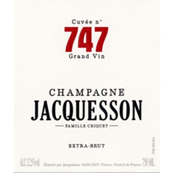 Jacquesson Cuvée Extra Brut 747