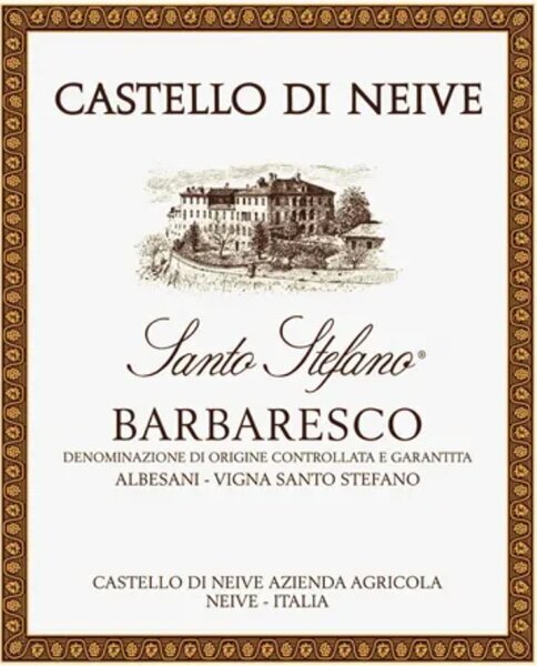 Barbaresco Santo Stefano 2020