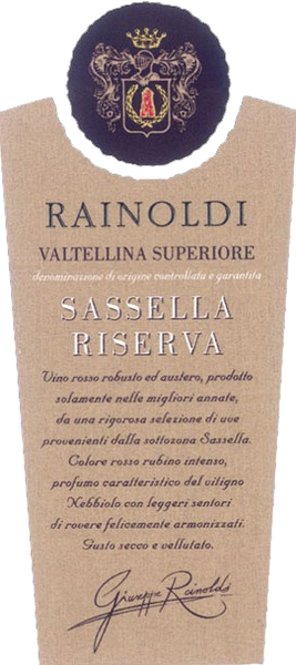 Sassella Riserva 2020