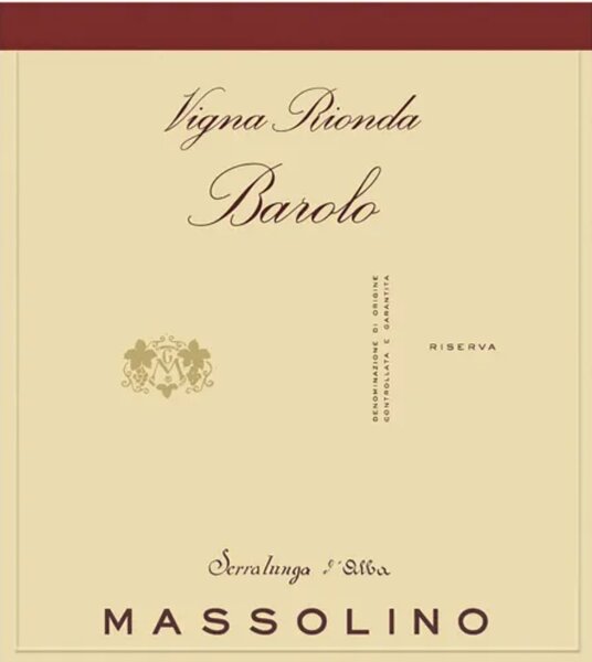 Barolo Riserva Vigna Rionda 2017