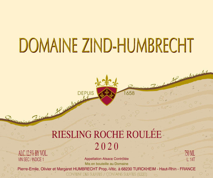 Riesling Roche Roulée 2020