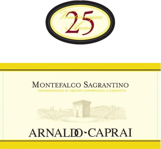 Sagrantino 25 Anni 2018